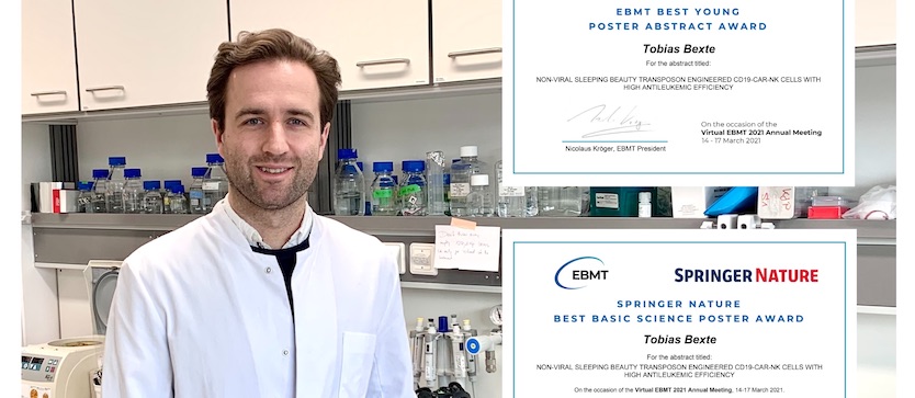Zweifache Auszeichnung für Sleeping-Beauty CAR NK Zellen